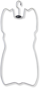 Flexisport 2D Wire Swimwear Hanger Ladies Swimwear Hanger Image 1